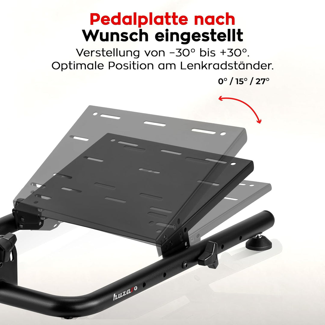 huzaro Speed 2.0 | Lenkradständer Racing Wheel Stand Racing Ständer | Geeignet u.a. für Logitech G25