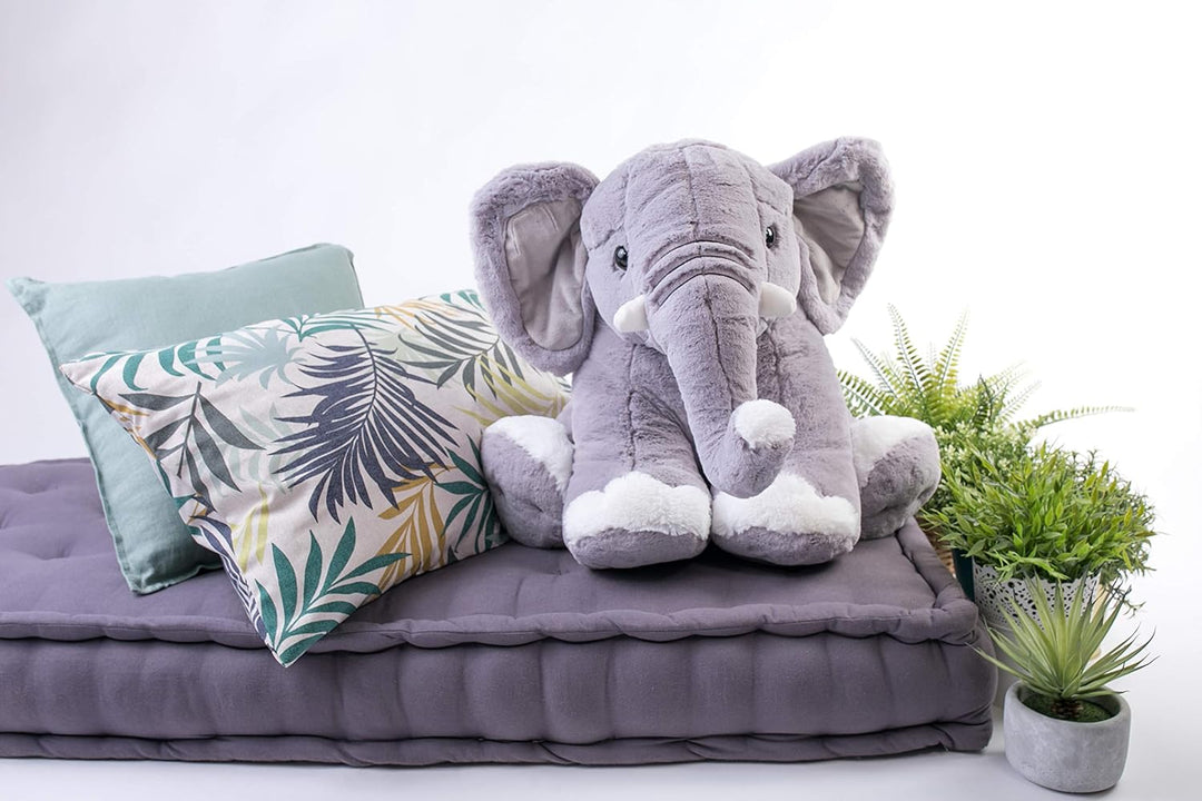 Gipsy 054486 Plüschtiere Elefant sitzend Down 50 cm