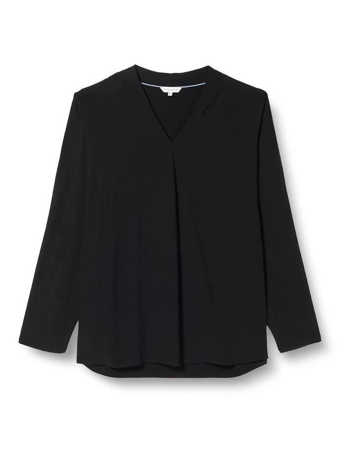 TRIANGLE Damen T-Shirt, Schwarz
