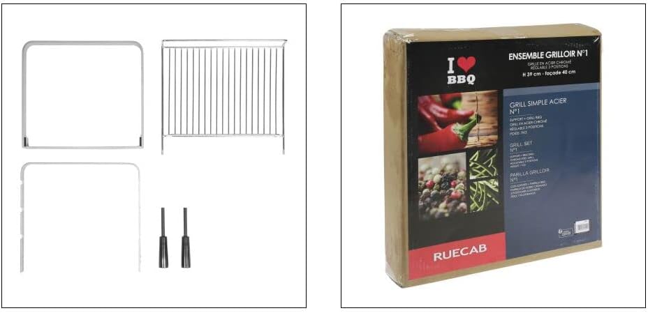 I LOVE BBQ - Grillständer für Grill, Zubehör für Grill und Smoker – einfacher Grillrost für Grill/Ka