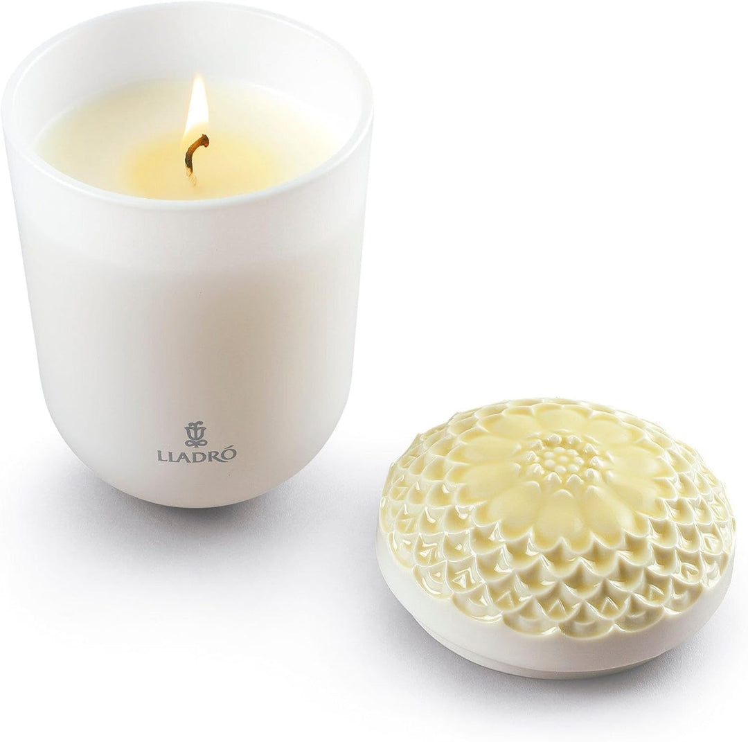 LLADRÓ Echoes Of Nature Candle. Tropical Blossoms Scent. Kerze. Porzellan.