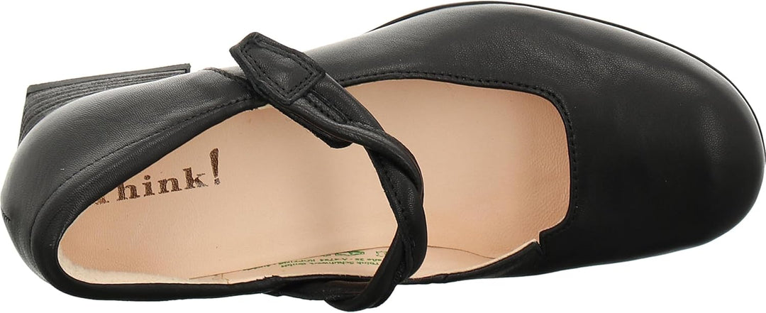 Think! Damen Delicia Chromfrei Gegerbte, Nachhaltige, Riemchen Pumps, 38.5 EU