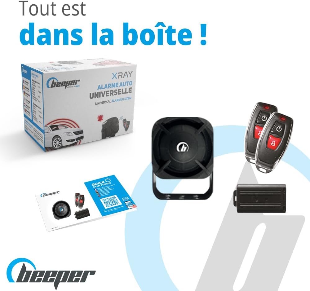 Universel Alarm kabriolett XR5CAB BEEPER, XR5CAB