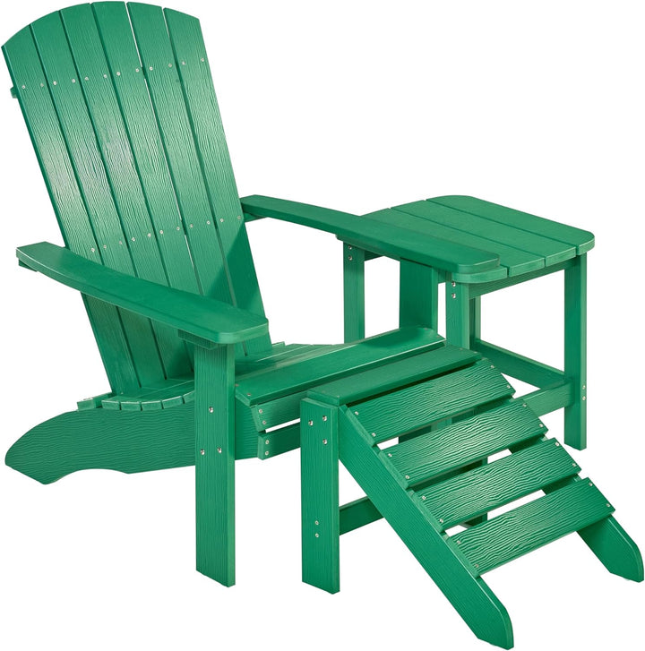 NEG Design Adirondack Tisch Marcy Beistelltisch täuschend echte Holzoptik, wetterfest, UV- und farbb