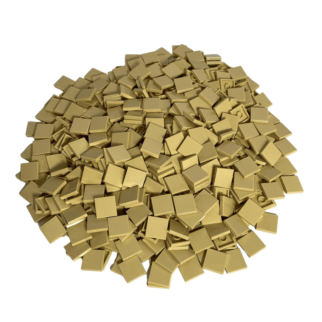 LEGO City - 100 beige Fliesen mit 2x2 Noppen
