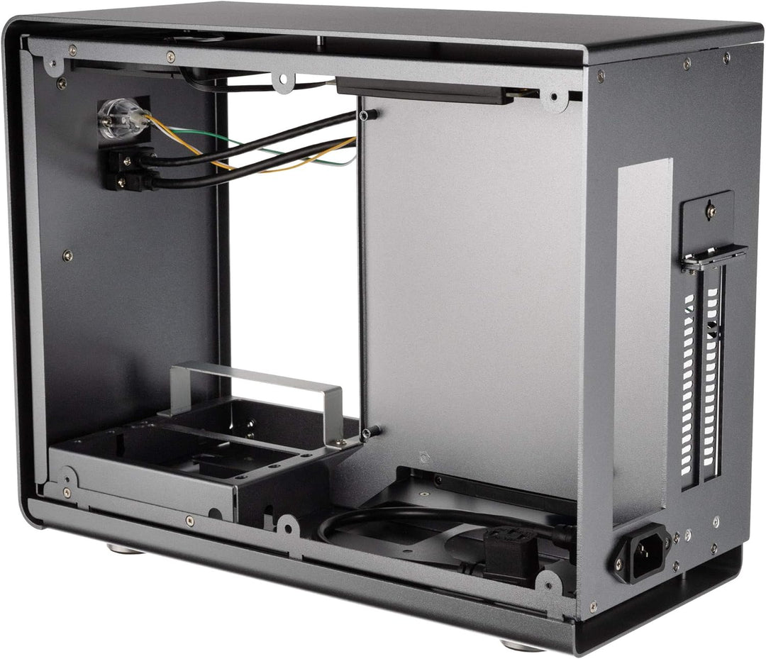 Kolink Rocket V2 Aluminium Mini-ITX Gehäuse, PC Hülle, PC Case, PC Gehäuse Klein, Computergehäuse, P