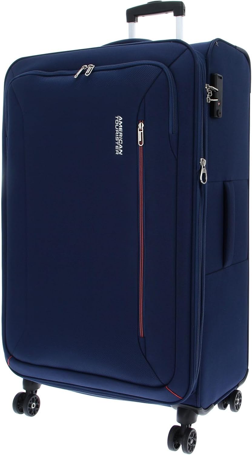 American Tourister Hyperspeed - Kofferset 3-teilig, Blau (Combat Navy) Blau (Combat Navy) Kofferset