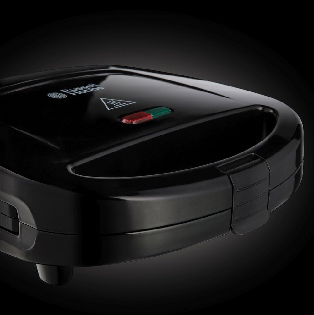 Russell Hobbs 24520-56 Sandwichtoaster Classics, antihaftbeschichtete Platten, schwarz