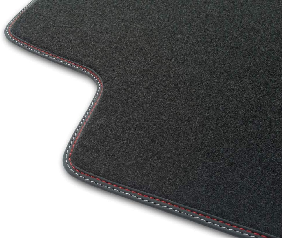 M MOTOS Velours Premium fussmatten Auto kompatibel mit VW T5 2003-2015, VW Transporter T6 2015-2019
