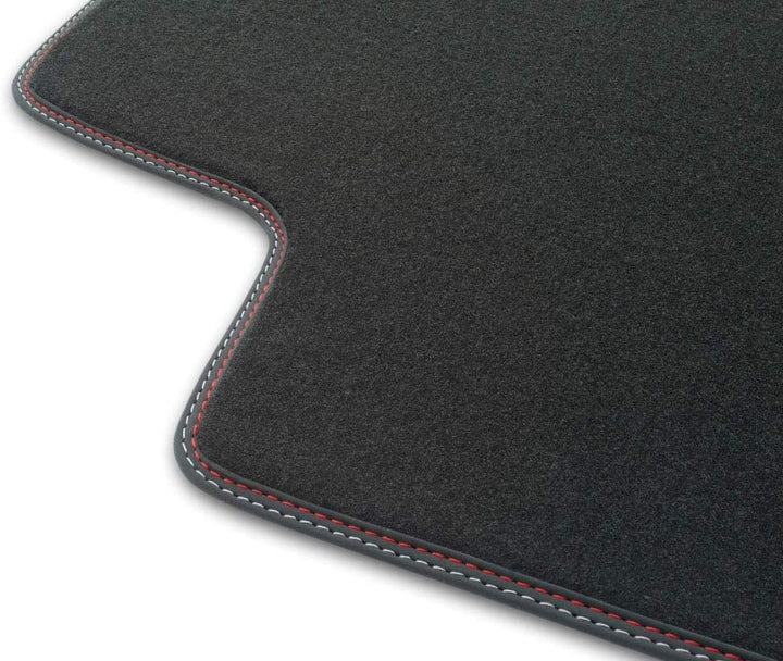 M MOTOS Velours Premium fussmatten Auto kompatibel mit VW T5 2003-2015, VW Transporter T6 2015-2019
