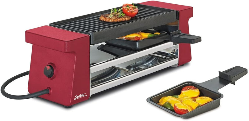 Raclette2 Compact - rood Spring 3037003001Raclette2 Compact