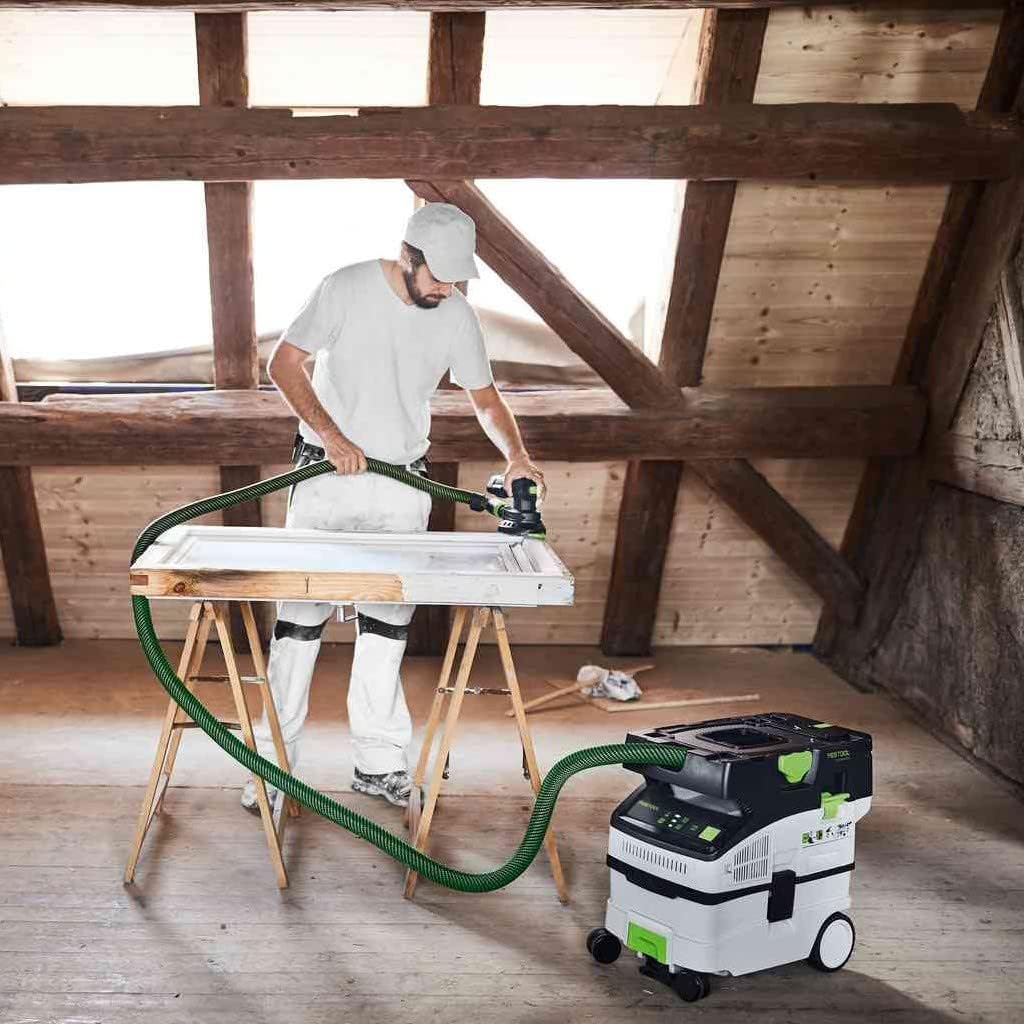 Festool Akku-Absaugmobil CTLC Mini I-Plus CLEANTEC (mit Hauptfilter, SELFCLEAN Filtersack, Saugschla