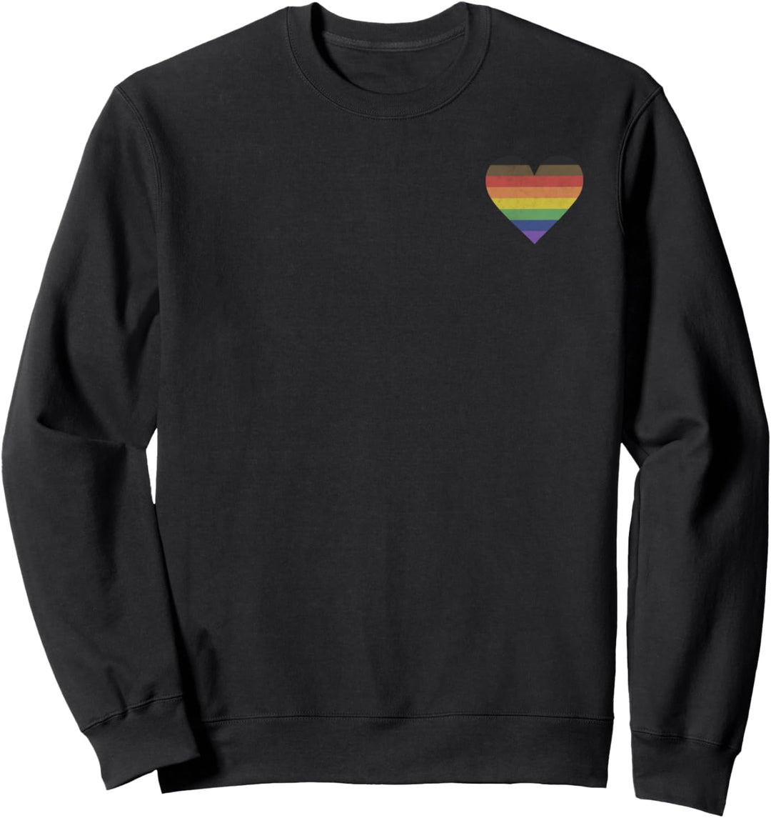 Trendy Pride Inclusive Heart Sweatshirt