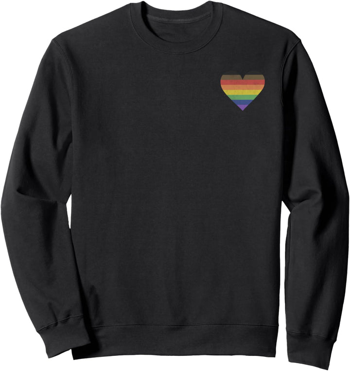 Trendy Pride Inclusive Heart Sweatshirt