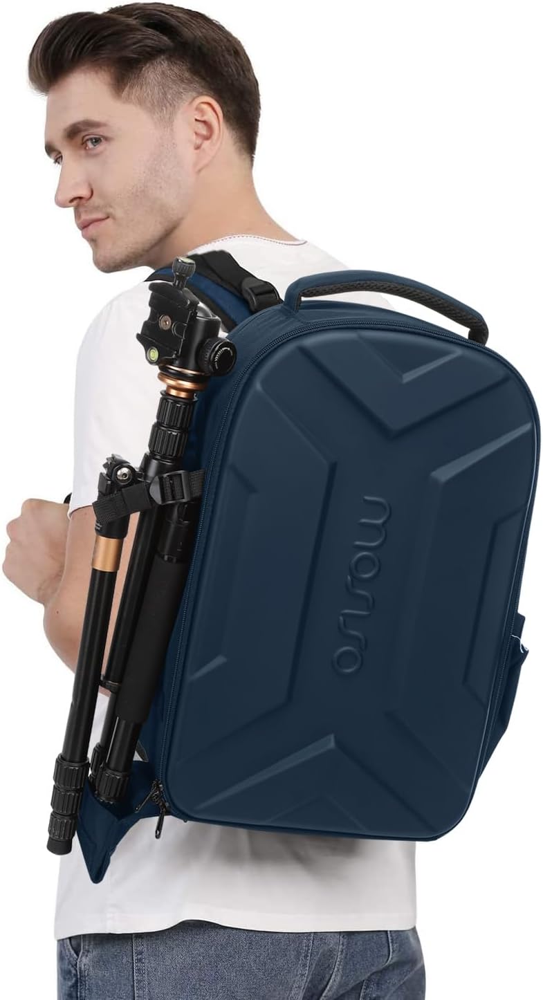MOSISO Kamera Rucksack, DSLR/SLR/Spiegellos Photographie Kameratasche Wasserdicht Künstlerisch Geome