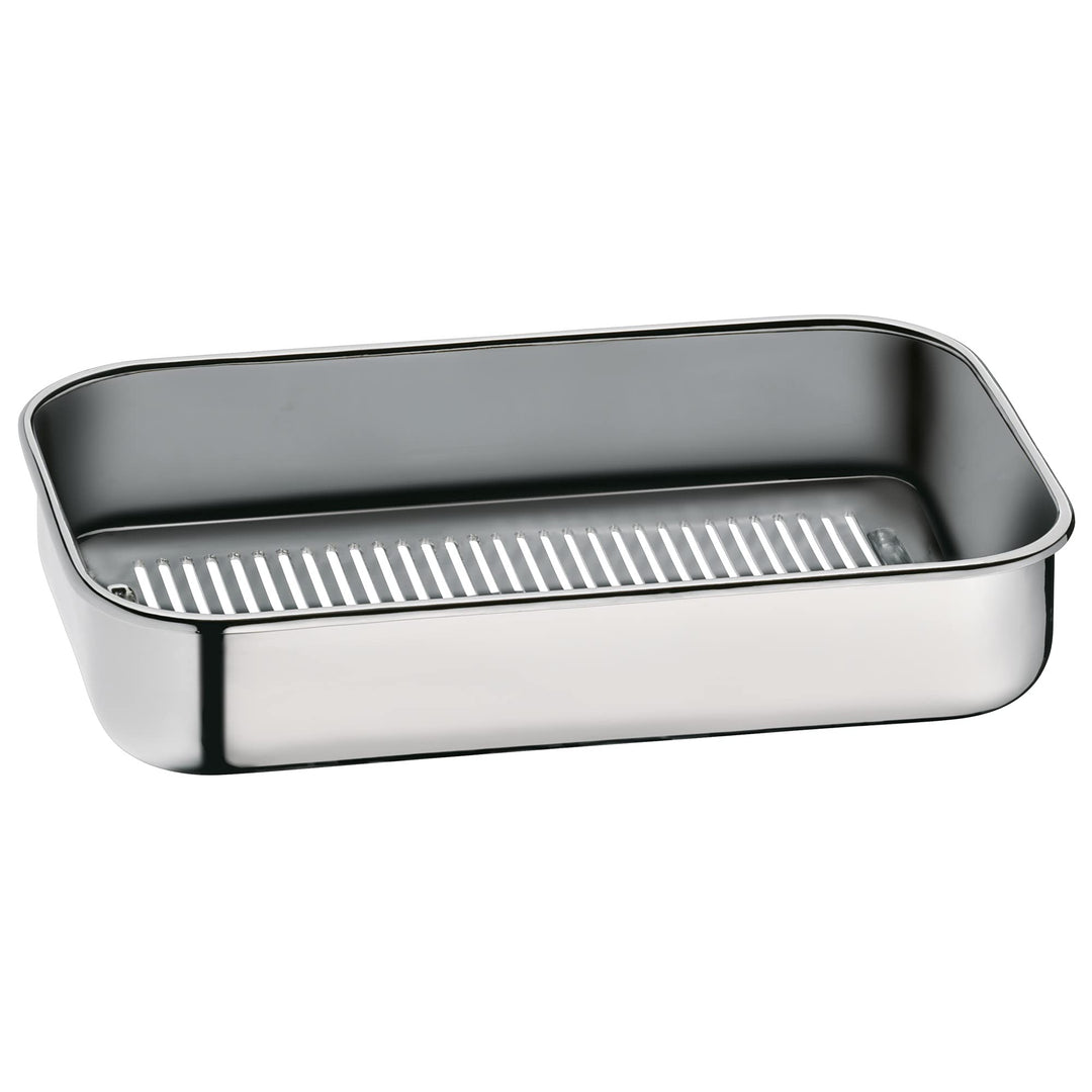 WMF Vitalis Gareinsatz gross 22 x 15 cm, Garschale für Vitalis Aroma, Vitalis Zubehör, Edelstahlscha