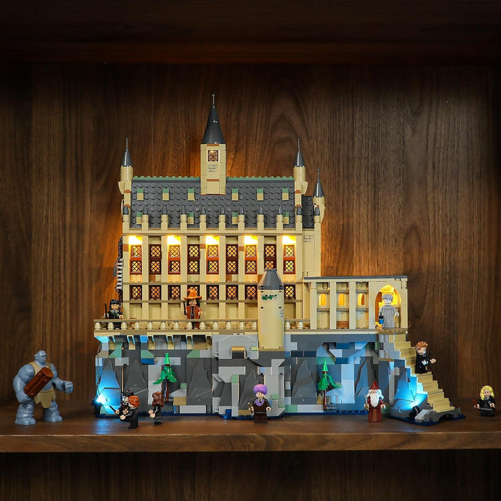 BRIKSMAX Led Licht für Lego Schloss Hogwarts: Die Grosse Halle 76435 - Compatible with Lego Harry Po