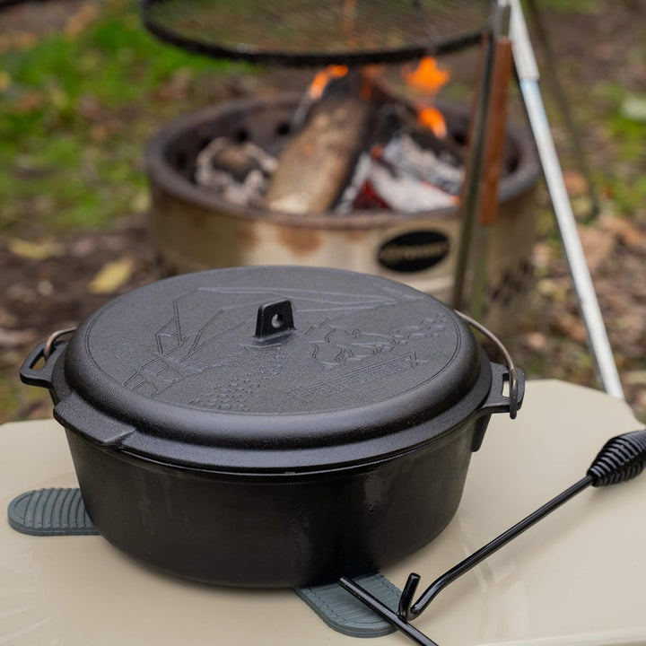 Petromax Dutch Oven Essential Line - Topf für den täglichen Gebrauch, aus Gusseisen für Induktion, G