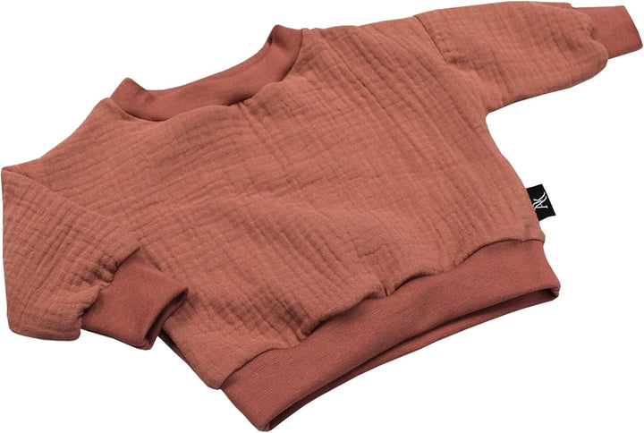 Anna Karinna Kids Musselin Langarmshirt Baby Langarm Pullover Kinder Babykleidung Mädchen und Jungen