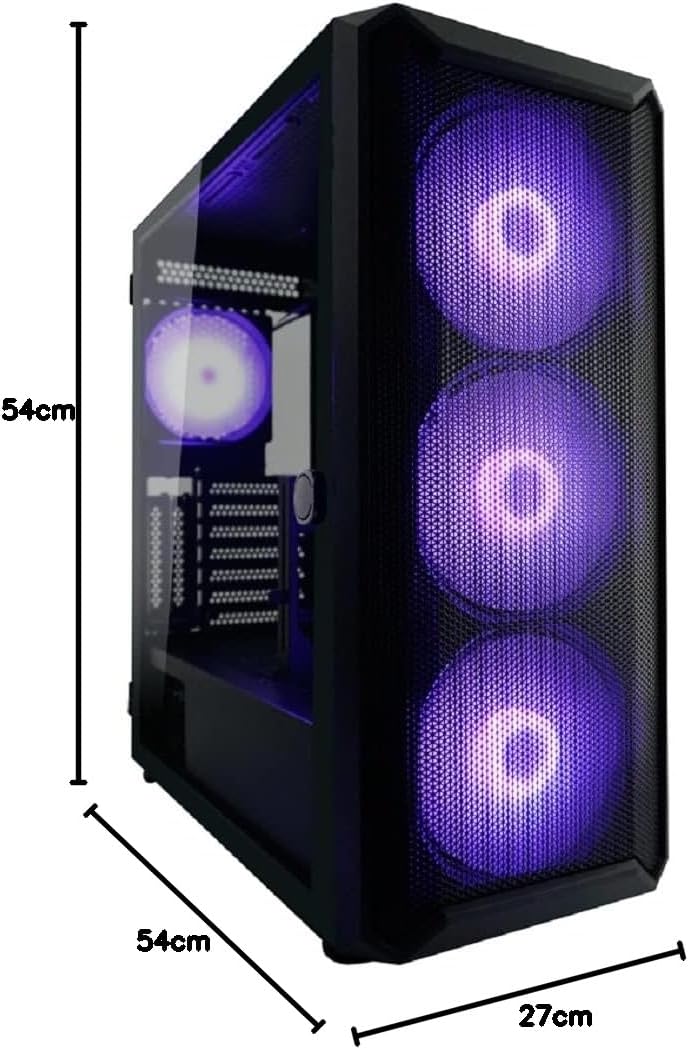 LC-POWER Gaming 804B Midi Tower Schwarz