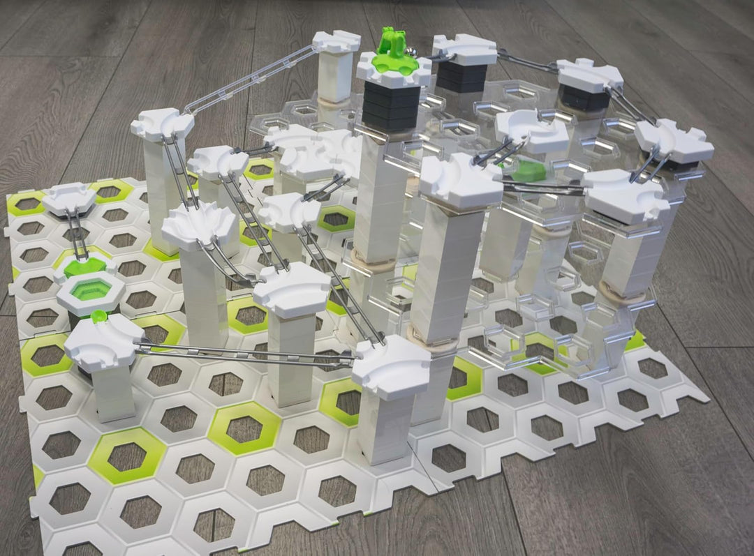 Kumetic Adapter Stein Set 20 Paare passend für GraviTrax Kugelbahn & Duplo® - schnell und stabil Tür