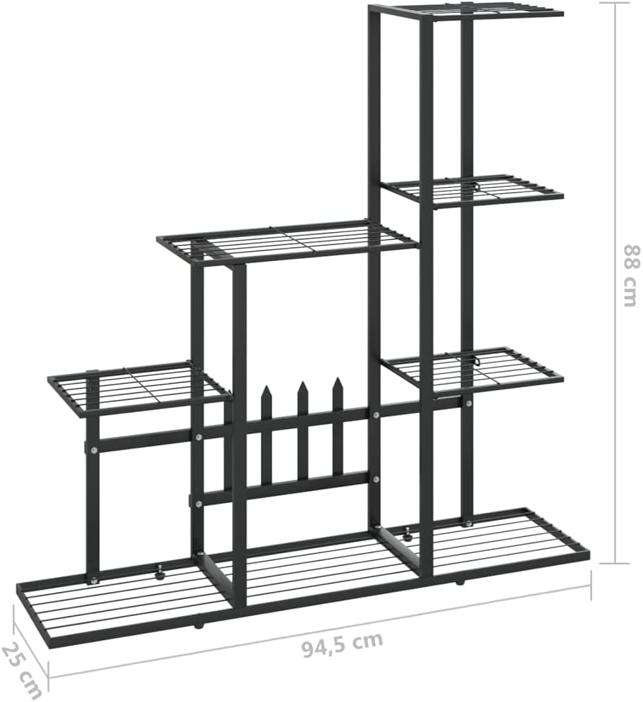 vidaXL Blumenständer Blumentreppe Pflanzenständer Blumenregal Pflanzentreppe Pflanzregal Regal Blume