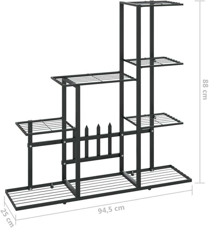 vidaXL Blumenständer Blumentreppe Pflanzenständer Blumenregal Pflanzentreppe Pflanzregal Regal Blume