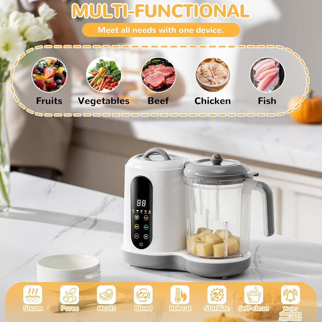Babynahrungszubereiter, Babynahrungsprozessor, Eine Stufe Baby Food Maker Dampfgarer Mixen, Babybrei