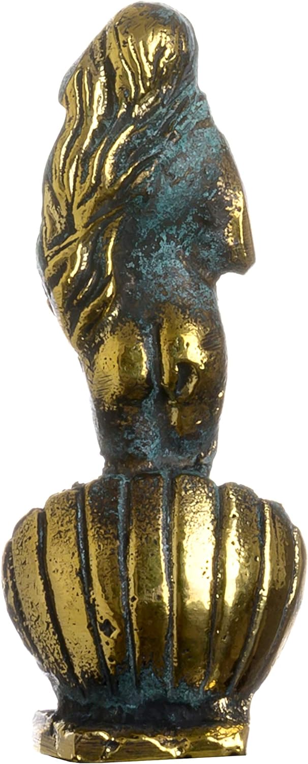 Rising Venus Aphrodite Zeus Tochter griechische Göttin massiv Bronze 8 cm