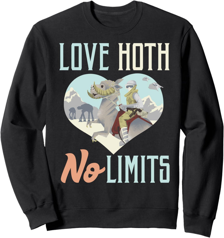 Star Wars Love Hoth No Limits Text Sweatshirt