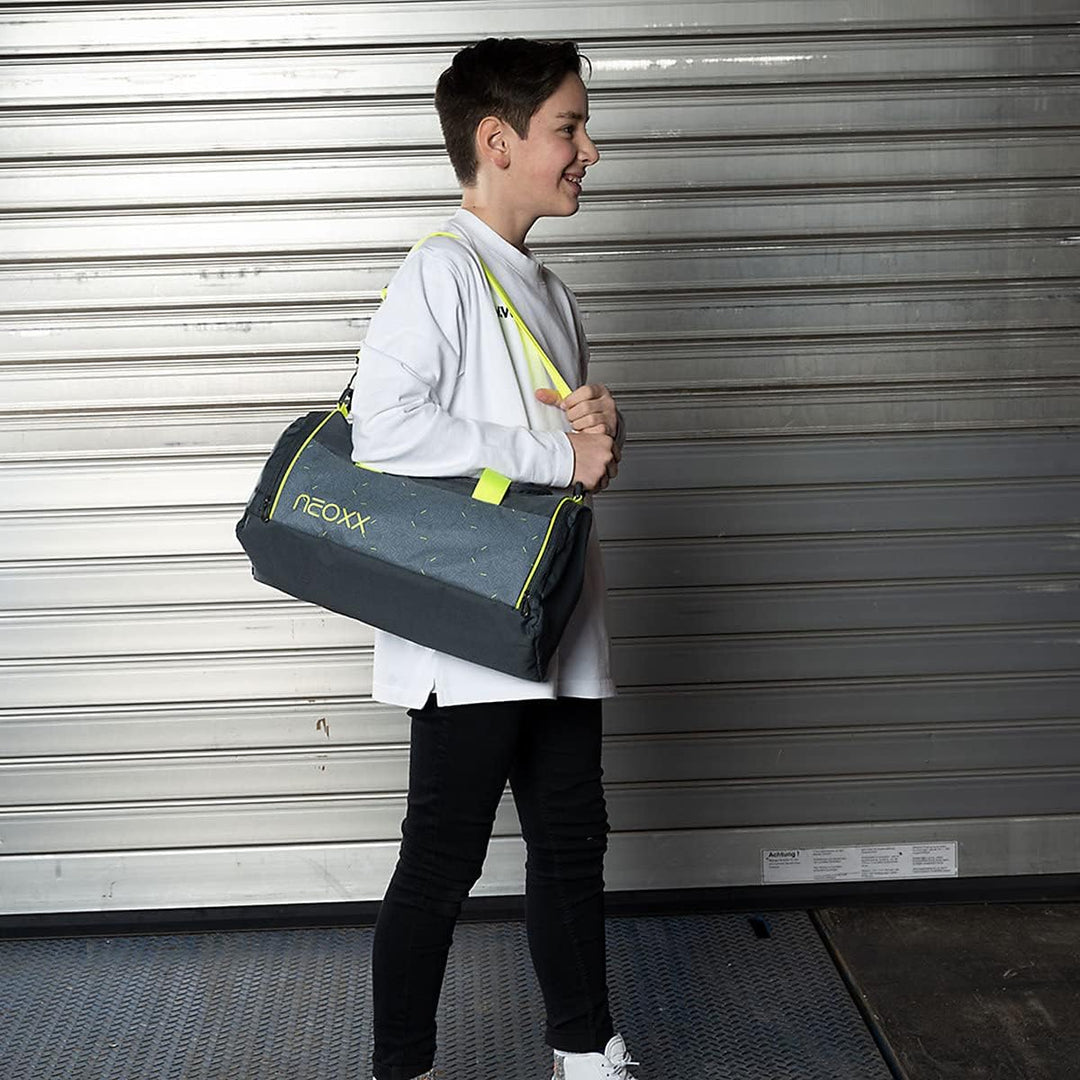 neoxx - Champ Sporttasche - Tasche aus recycelten PET-Flaschen - ideal für Sport und Schule BOOM, BO