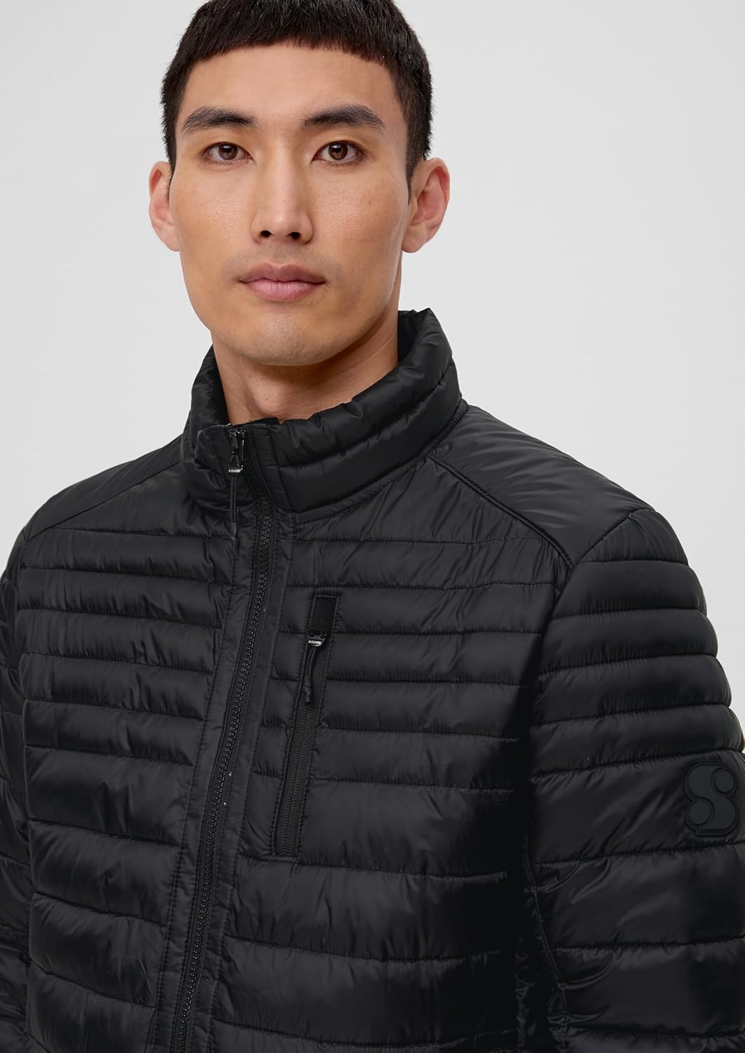 s.Oliver Herren Steppjacke M 9999 schwarz, M 9999 schwarz