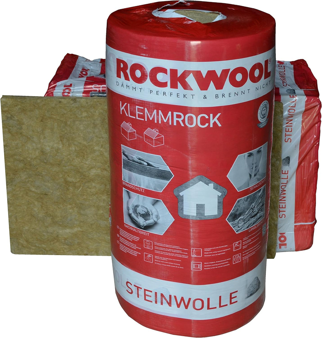 Rockwool Klemmrock 120mm 4qm Dachdämmung Klemmfilz Isolierung WLG