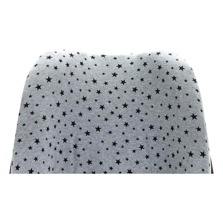 JYOKO KIDS Baumwollbezug für Autositz kompatibel mit Pebble Maxi Cosi, Bebe Confort (Black Star), Bl