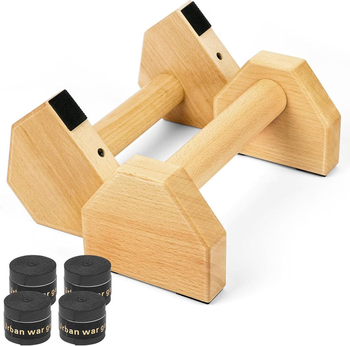 BUTBU Liegestützgriffe, Handstand Griffe & Calisthenics Griffe, Calisthenics Equipment Mit 2 Rutschf