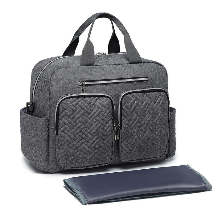KONO Baby-Wickeltasche, stilvoll, für Mama und Papa, wandelbare Reisetasche mit isolierten Taschen G