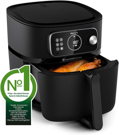 Philips Airfryer Combi 7000 Serie XXL - 8,3 l (2 kg), 22-in-1-Airfryer, WiFi-Verbindung, automatisch