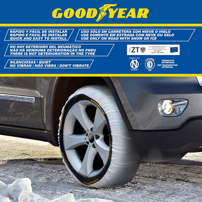 Goodyear Ultra GRIP Grösse XL 2er Set Textil Schneeketten für Autos ULTRA GRIP GRÖSSE XL, ULTRA GRIP