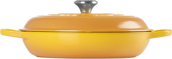 Le Creuset Signature Gusseisen Gourmet-Profitopf, Rund, Ø 30 cm, 3.5 l, 5.555 kg, Nectar, 2118030672