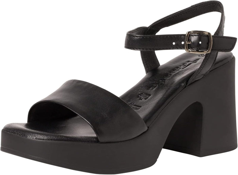 Tamaris Damen Sandalette 1-1-28044-30 normal 38 EU Schwarz, 38 EU Schwarz