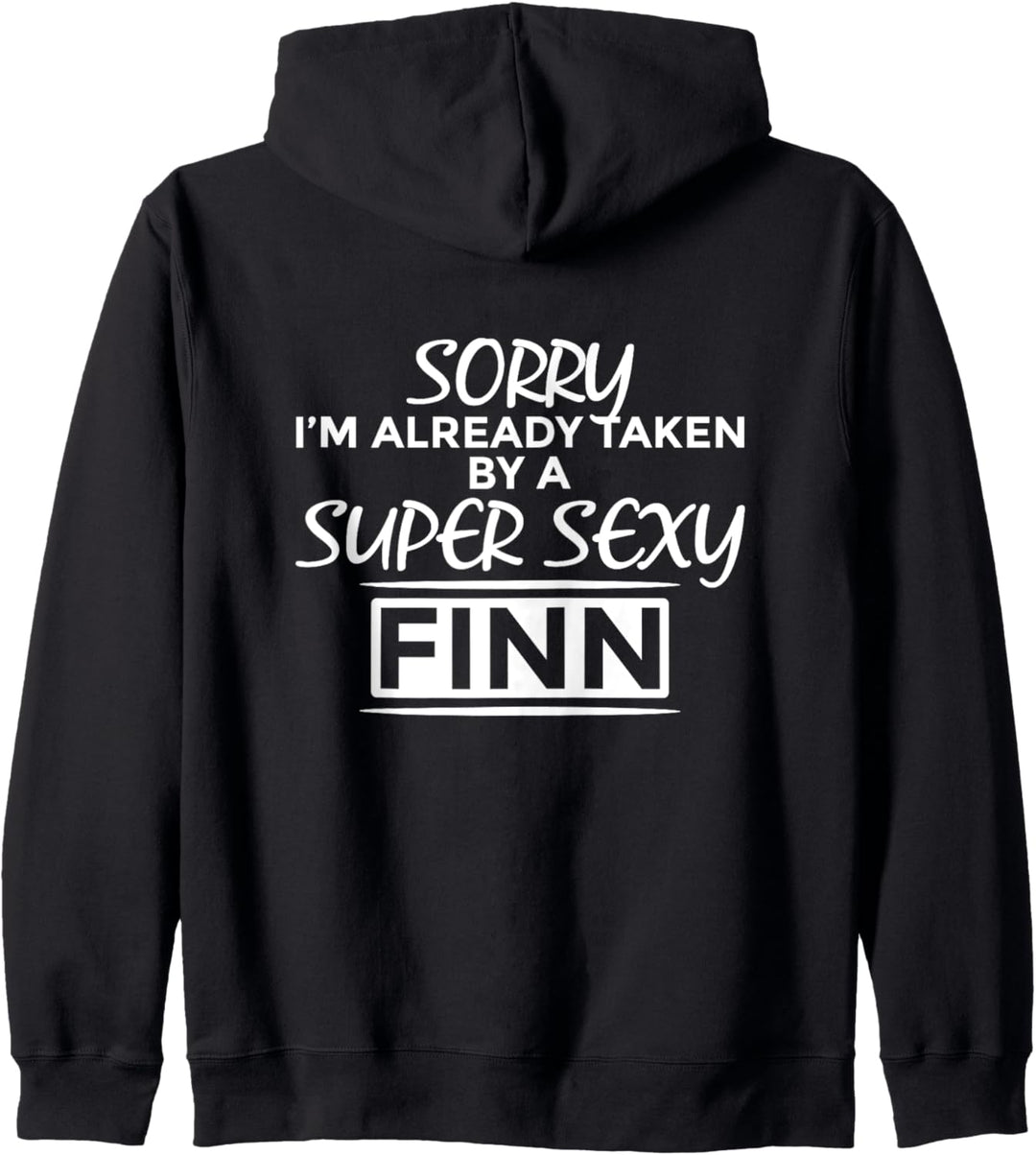 Bereits von Super Sexy Finnisch eingenommen Kapuzenjacke