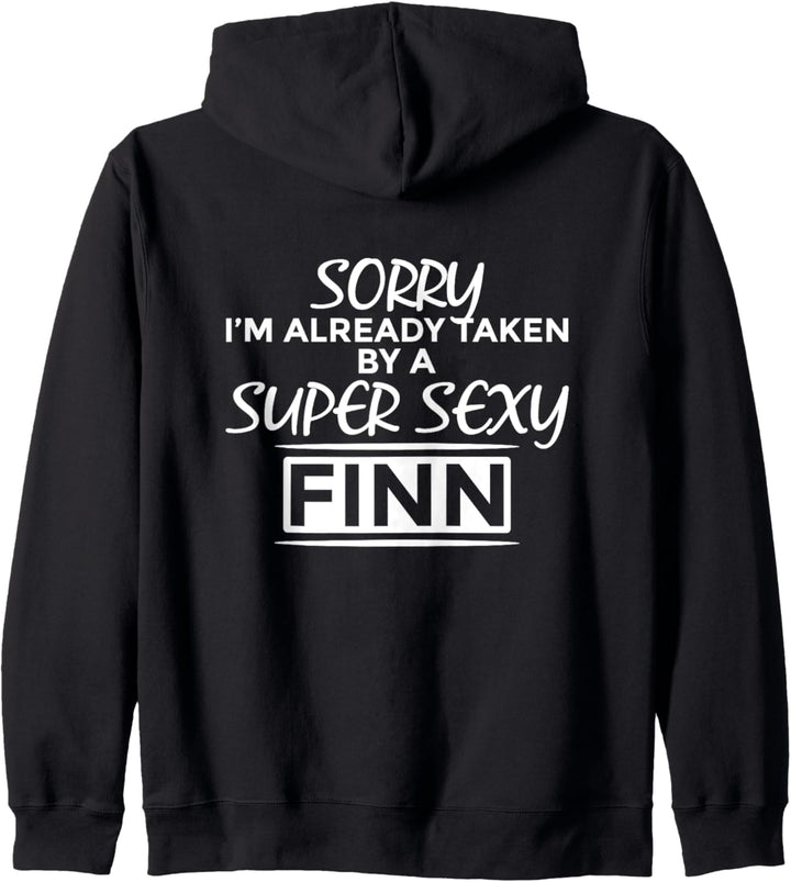 Bereits von Super Sexy Finnisch eingenommen Kapuzenjacke