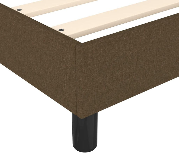 vidaXL Boxspringbett, Bettgestell mit Lattenrost, Bett Polsterbett mit Stützbeinen, Einzelbett Schla