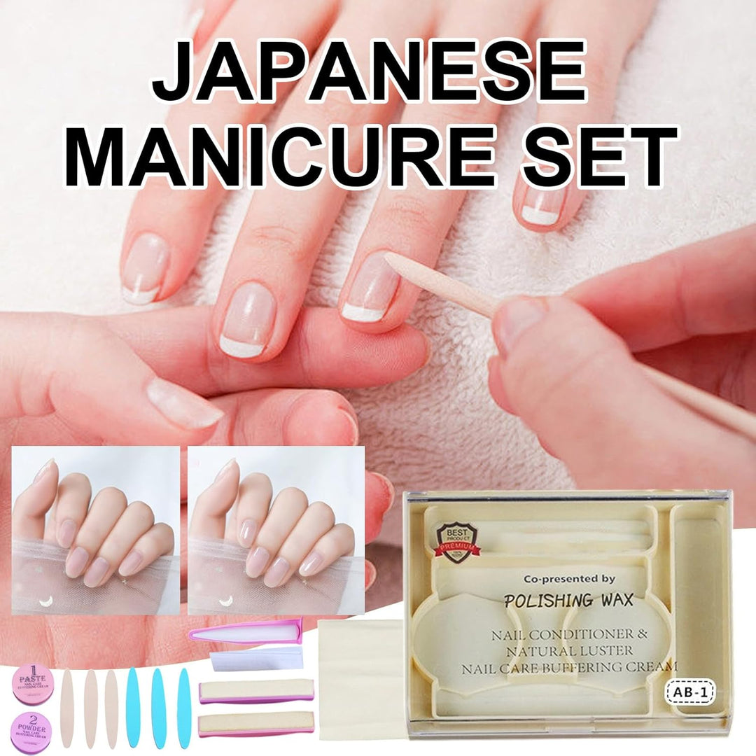 Japanische Maniküre, professionelle Maniküre Stärkung für Anfänger, Wiederbelebung und nahrhafte Nag