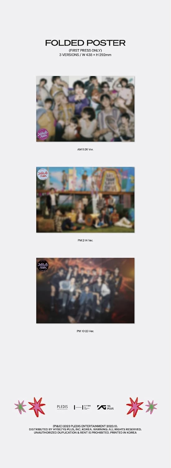 SEVENTEEN - 11th Mini Album SEVENTEENTH HEAVEN (PM 2:14 ver.), PM 2:14 ver.