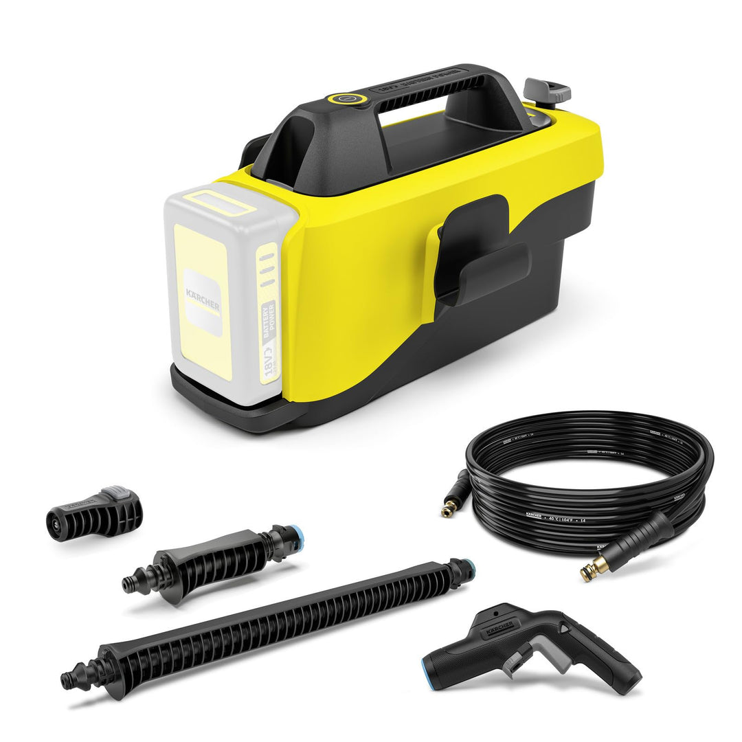 Kärcher Mobile Outdoor Cleaner OC 6-18 (Mitteldruck 24 bar, Flexschlauch 4m, ohne Akku und ohne Schn