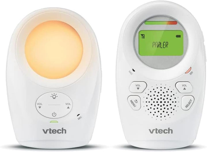 VTech BM1211 Baby-Audioüberwachungsmonitor, klare Klang- und Sicherheitsübertragung, Lange Reichweit