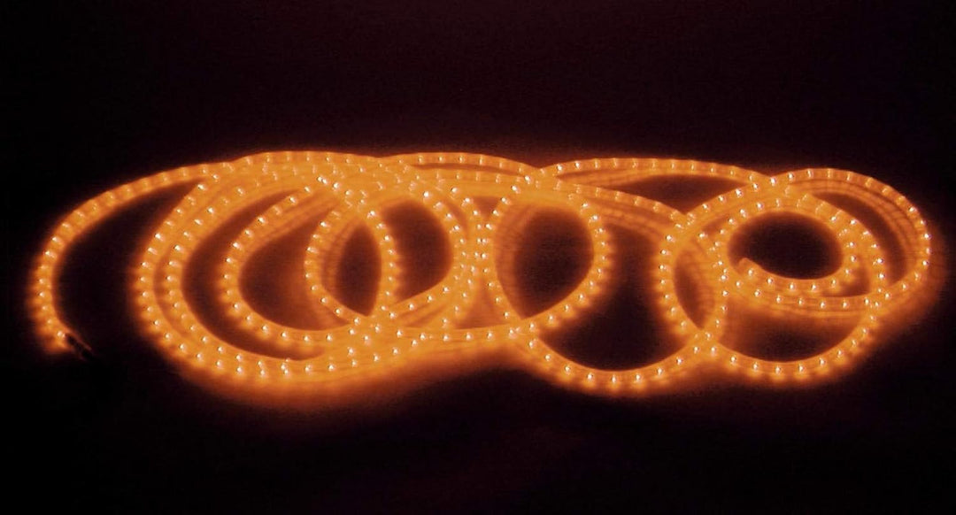 EUROLITE RUBBERLIGHT RL1-230V orange 9m | Flexibler Schlauch zur Dekorationsbeleuchtung