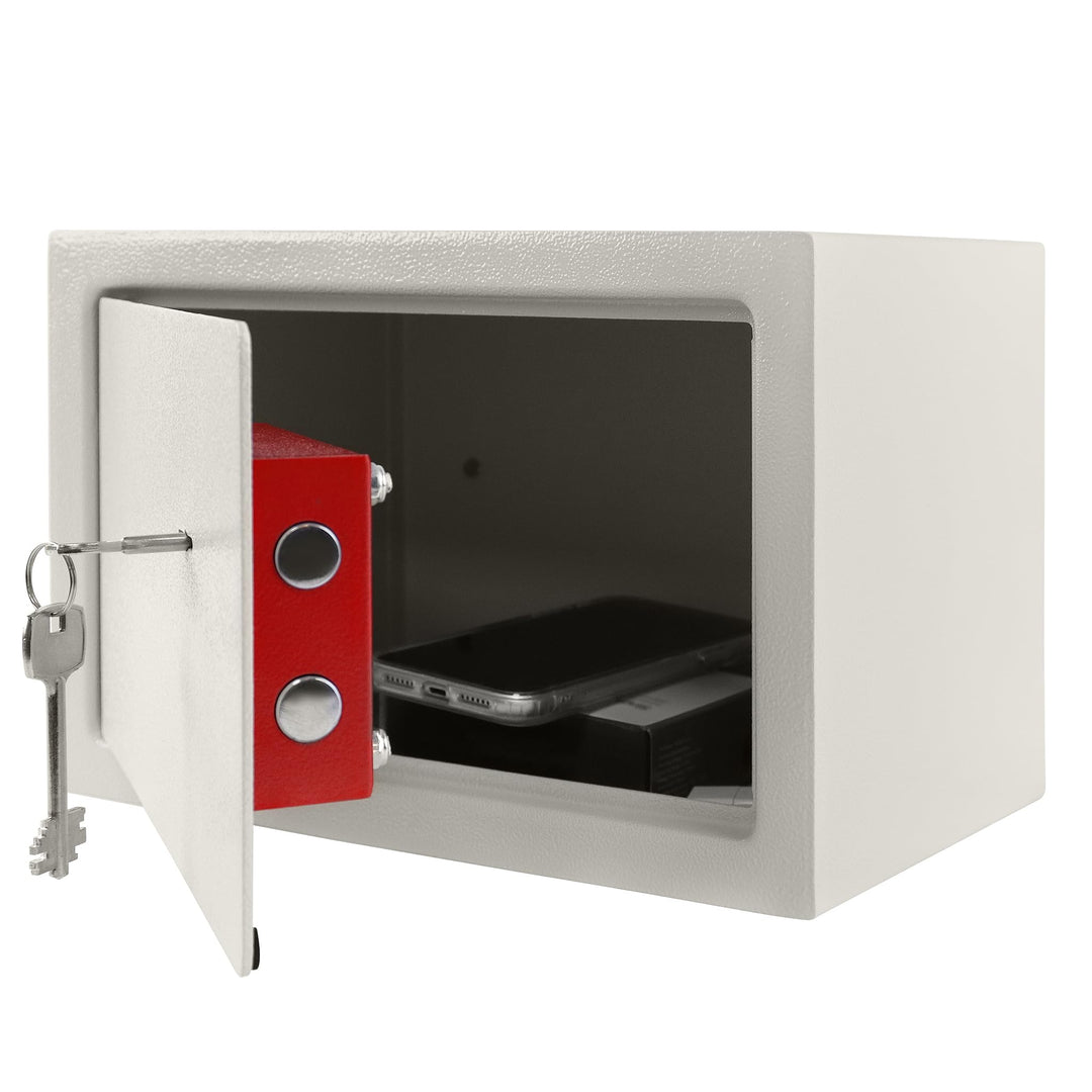 ACXIN Tresor Safe für zuhause Möbeltresor mit Schlüssel Wandtresor mit 2 x Schlüssel und Befestigung