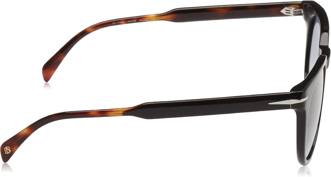 David Beckham Unisex Sunglasses 52 Wr7/08 Black Havana, 52 Wr7/08 Black Havana